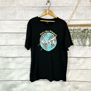 3/$22🩶 NASA Old Navy Black Gender Neutral Logo Graphic Short Sleeve T-Shirt XXL